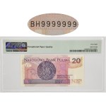 20 zl 2016 - BH 9999999 - PMG 68 EPQ - SOLID