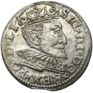 Sigismund III Vasa, 3 Groschen Riga 1596 - LI