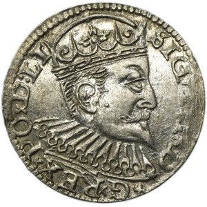 Sigismund III Vasa, 3 Groschen Riga 1597 - LI