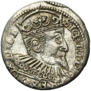 Sigismund III Vasa, 3 Groschen Riga 1597 - LI