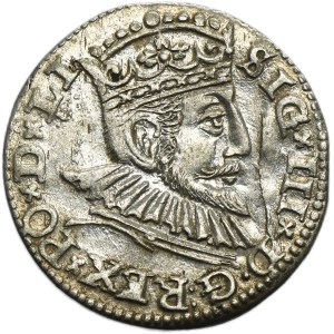 Sigismund III Vasa, 3 Groschen Riga 1592 - LI