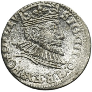 Sigismund III Vasa, 3 Groschen Riga 1593 - LIV