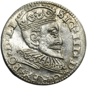 Sigismund III Vasa, 3 Groschen Riga 1594 - LI