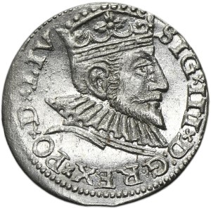 Sigismund III Vasa, 3 Groschen Riga 1593 - LIV