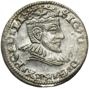Sigismund III Vasa, 3 Groschen Riga 1591 - LI