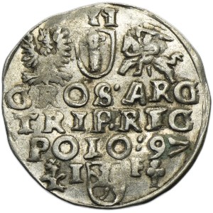 Sigismund III Vasa, 3 Groschen Wschowa 1597 - SIGI