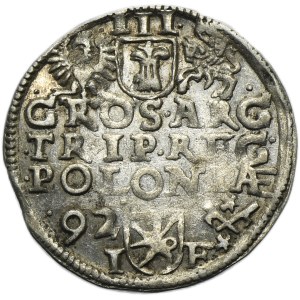 Sigismund III Vasa, 3 Groschen Posen 1592