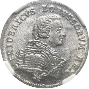 Germany, Kingdom of Prussia, Friedrich II, 1/12 Thaler Berlin 1752 A - NGC MS63