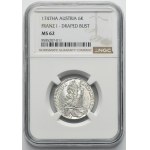 Autriche, François Ier, 6 Krajcars Hall 1747 - NGC MS62