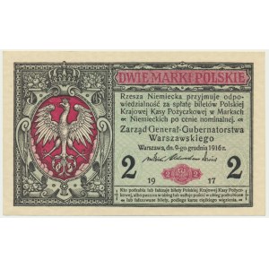 2 marki 1916 - Generał - B -