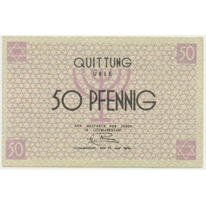 50 Pfennig 1940 - red numerator -