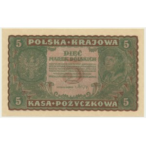 5 marks 1919 - II Series B -.