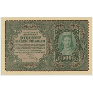 500 marek 1919 - 1. série BL -