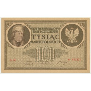 1,000 marks 1919 - Ser.M -.