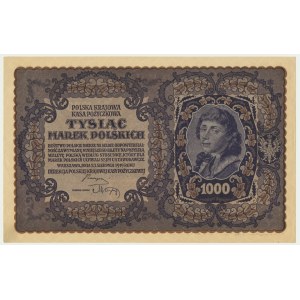 1,000 marks 1919 - III Series AK - wide numbering
