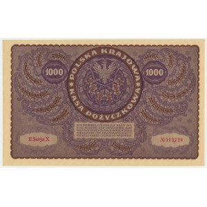 1 000 mariek 1919 - II Séria X -