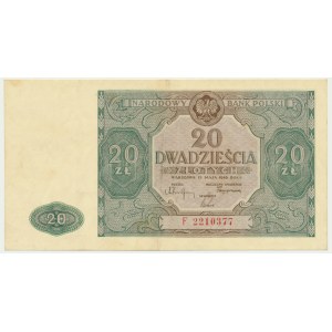 20 złotych 1946 - F -