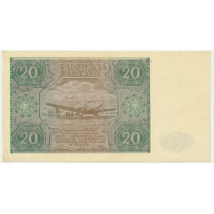 20 złotych 1946 - F -