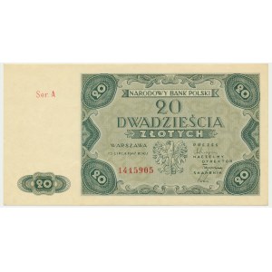 20 or 1947 - A -