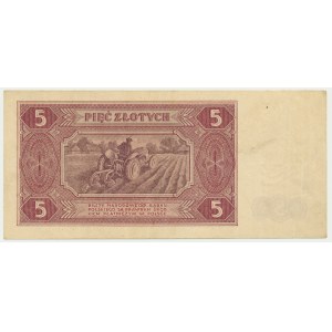 5 gold 1948 - F -.