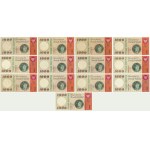 Set, 1,000 gold 1965 (13 pieces).