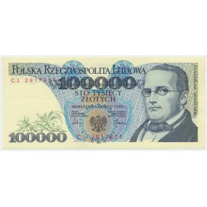 PLN 100 000 1990 - CL -