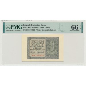 1 gold 1941 - BB - PMG 66 EPQ