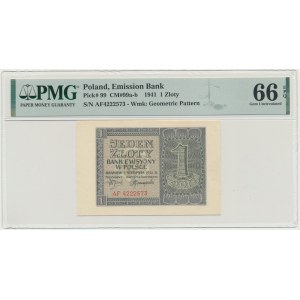 1 oro 1941 - AF - PMG 66 EPQ