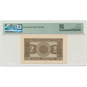 2 oro 1941 - AB - PMG 66 EPQ - serie rara