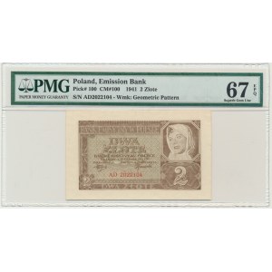 2 Gold 1941 - AD - PMG 67 EPQ