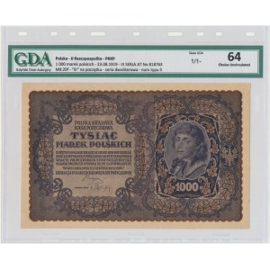 1,000 marks 1919 - III Series AT - GDA 64