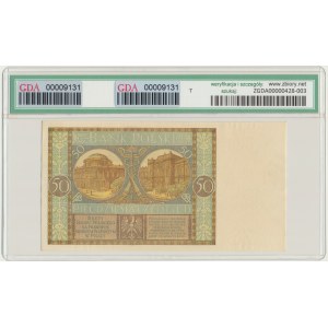 50 zloty 1929 - Ser.EP. - GDA PZ 58