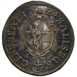 Austria, Archbishopric of Salzburg, Franz Anton von Harrach, 4 Kreuzer 1724