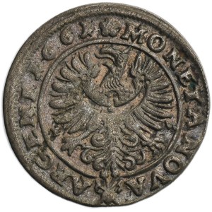 Silesia, Duchy of Liegnitz-Brieg-Wohlau,Christian, 3 Kreuzer Brieg 1661 EW