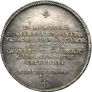 Germany, Principality of Schwarzburg-Rudolstad, Ludwig Günther II, Thaler Saalfeld 1780 ICK