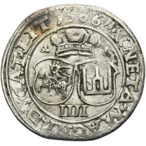 Sigismund II August, 4 Groschen Villnius 1566 - L/LIT