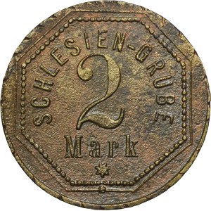 Schwientochlowitz, Chropatschow, Schlesiengrube, 2 Mark
