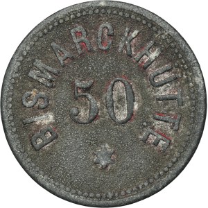 Königshütte, Bismarckhütte, Bismarckhütte, 50 Pfennig