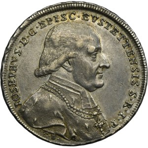 Germany, Bishopric of Eichstätt, Józef von Stubenberg, Thaler Eichstätt 1796 CD