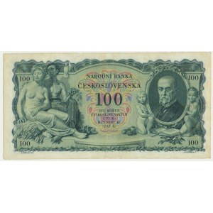 Cecoslovacchia, 100 corone 1931 - Y -