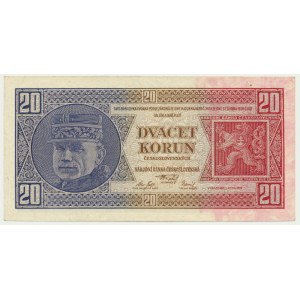 Czechoslovakia, 20 Korun 1926