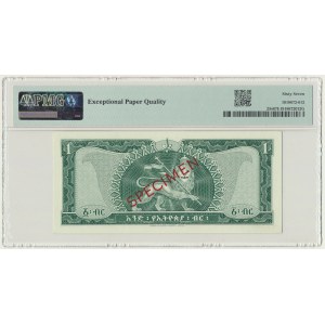 Ethiopia, 1 Dollar (1966) - SPECIMEN - PMG 67 EPQ