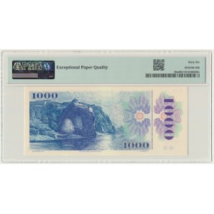Czechoslovakia, 1.000 Korun 1985 - PMG 66 EPQ