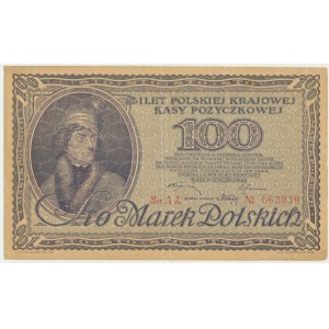 100 marek 1919 - AA - pierwsza seria
