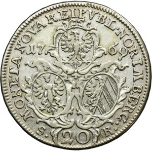 Germany, City of Nuremberg, 20 Kreuzer 1769