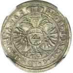 Germany, County of Montfort, Anthony III, 4 Kreuzer 1694 - NGC AU58
