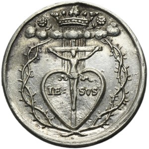 Silésie, Épreuve de médaille d'un ducat en argent vers 1736