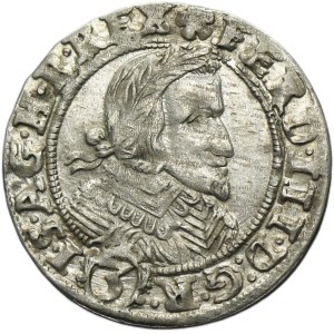 Silesia, Habsburg rule, Ferdinand III, 3 Kreuzer Breslau 1638 MI