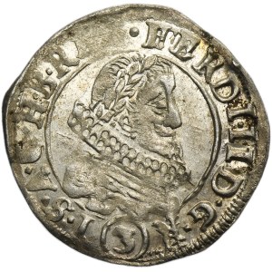 Austria, Ferdinand II, 3 Kreuzer Prague 1635