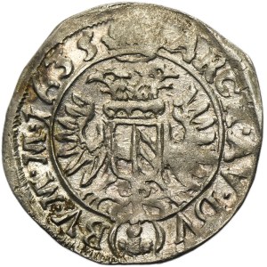 Austria, Ferdinand II, 3 Kreuzer Prague 1635